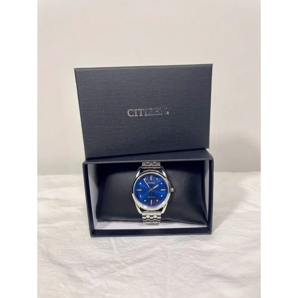 Citizen women's Dress Classic blue dial watch